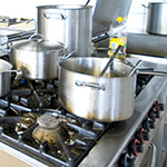 commercial natural gas range